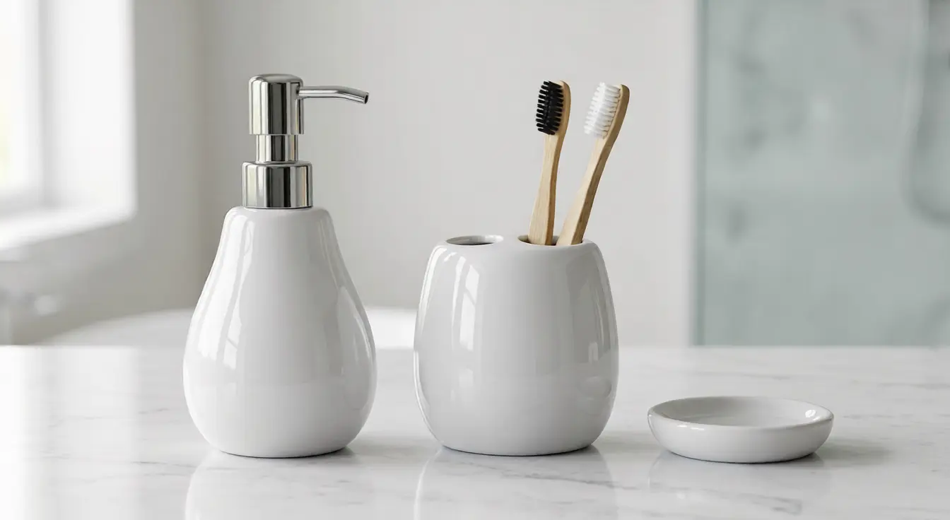 generate alt tag and title tag for this iclude the word bthroom accessories